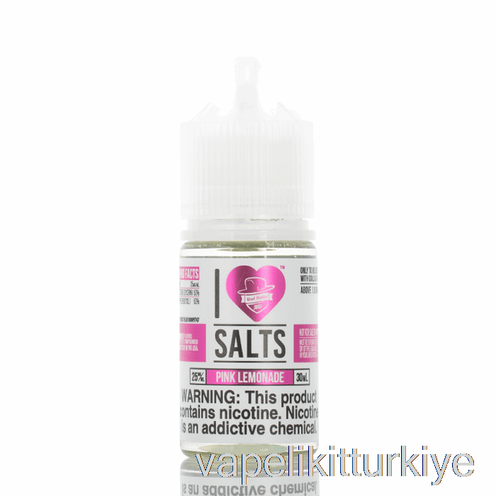 Vape Elektronik Sigara Pembe Limonata - Tuzları Severim - 30ml 50mg